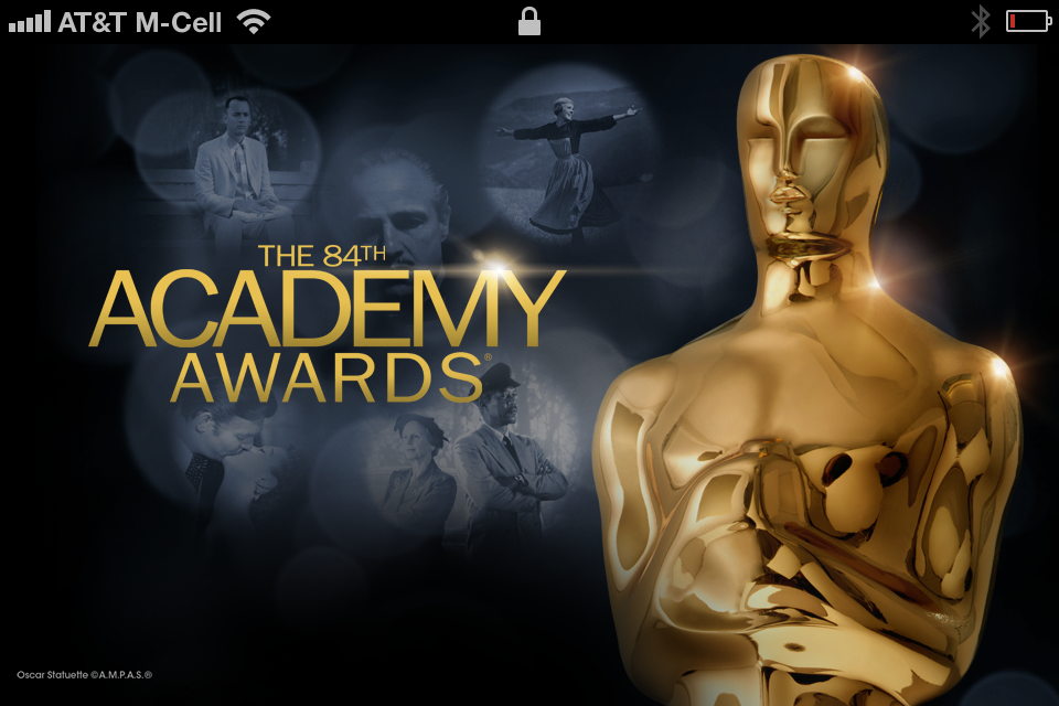 Review : Oscars App for iPhone and iPad