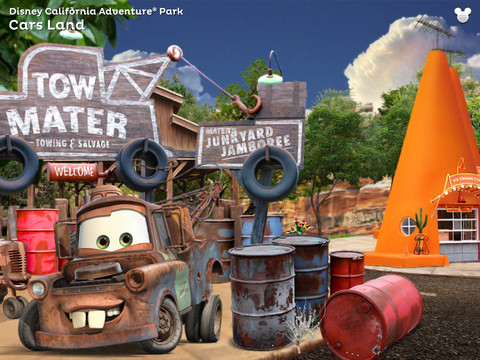 Disneyland Explorer for iPad Updated with Cars Land