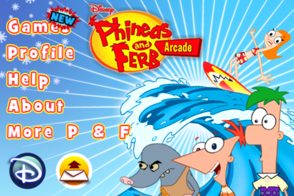 Review : Phineas and Ferb Arcade for iPhone and iPad